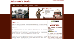 Desktop Screenshot of advocatesdesk.com